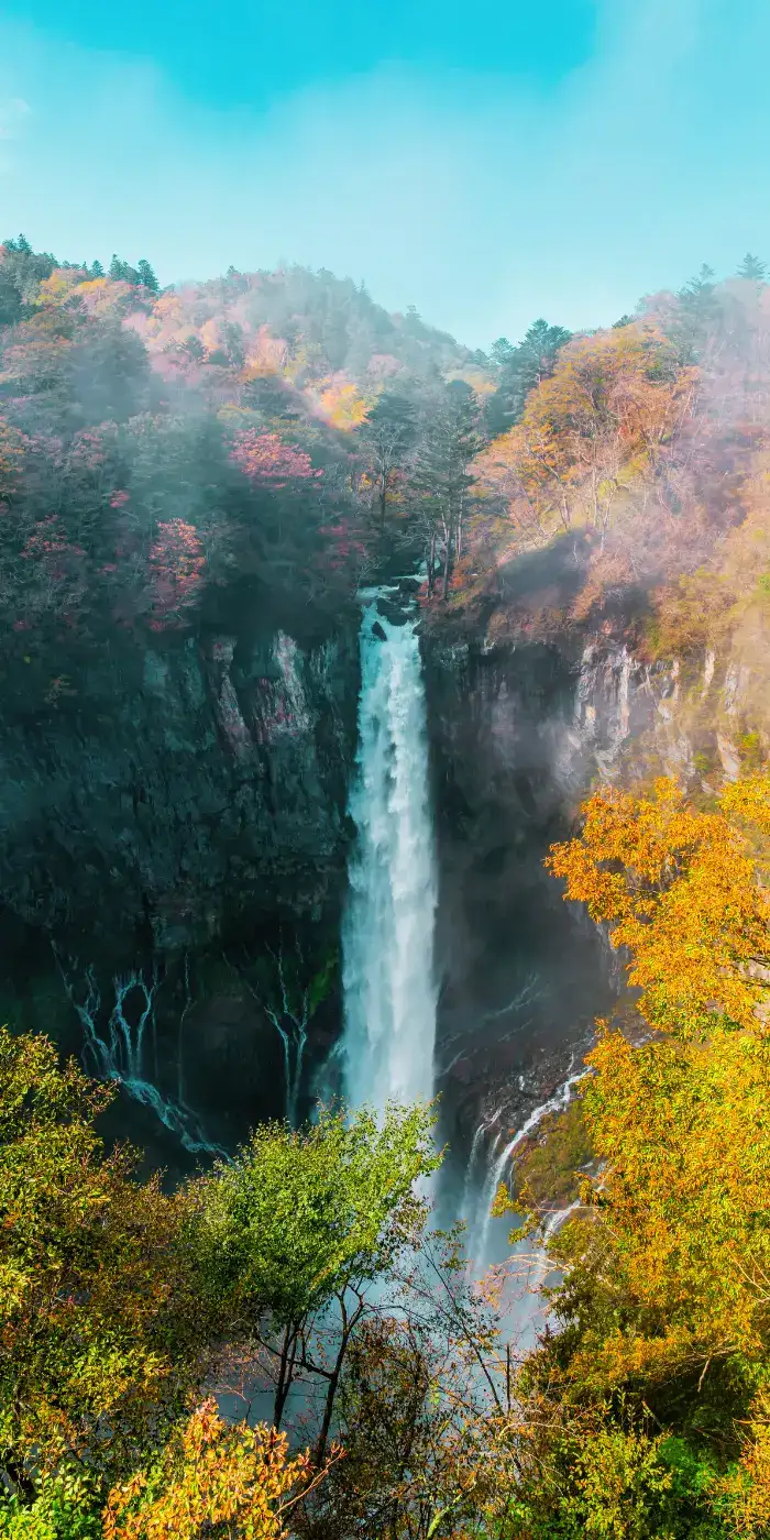 Tochigi Cascade de Kegon à Nikko dans la préfecture de Tochigi – paysage naturel au Japon