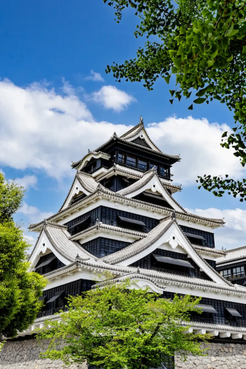 Kumamoto Château de Kumamoto au Japon – monument historique emblématique