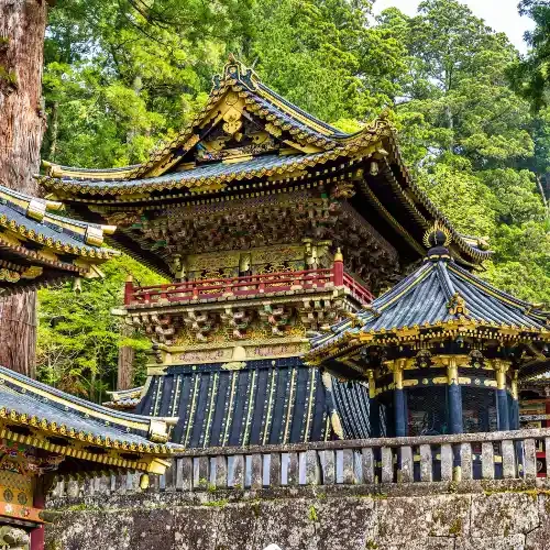 Temple et sanctuaire classés au patrimoine mondial de l'UNESCO à Nikko au Japon