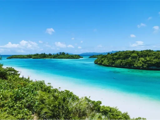 Pack Himawari Plages tropicales aux eaux turquoise et paysages paradisiaques entre Okinawa, Ishigaki et Iriomote au Japon, illustrant le Pack Himawari